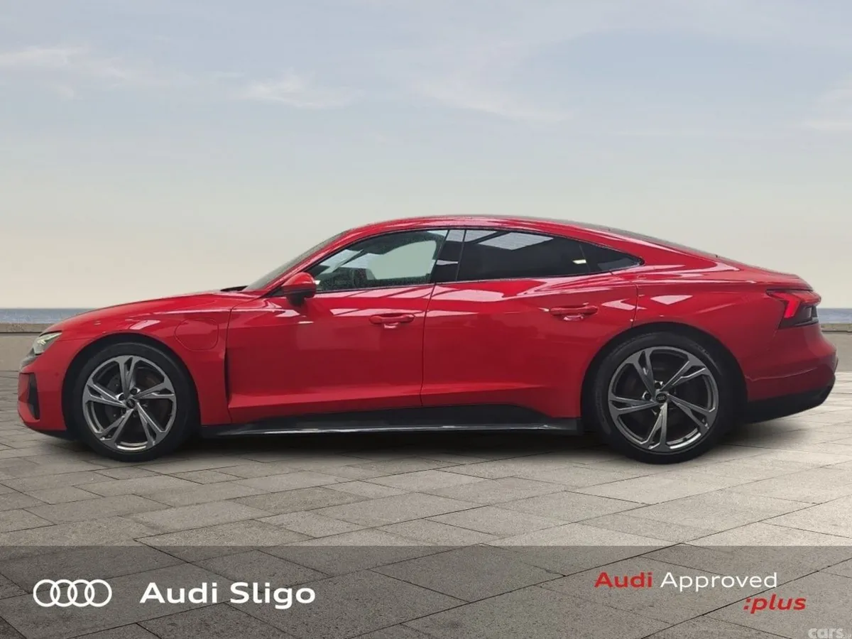 Audi e-tron GT quattro Saloon, Electric, 2023, Red