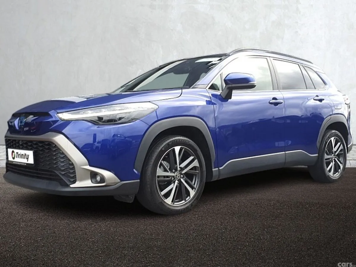 Toyota Corolla Cross SUV, Petrol Hybrid, 2022, Blue