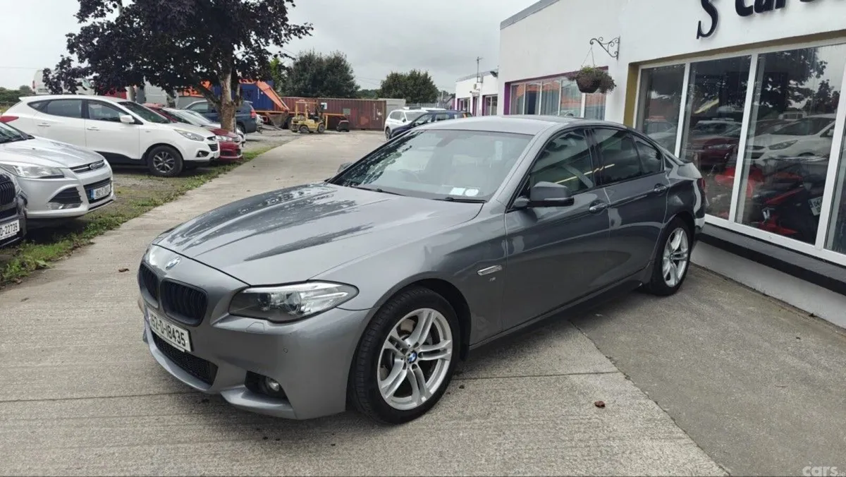 BMW 5-Series Saloon, Diesel, 2015, Grey