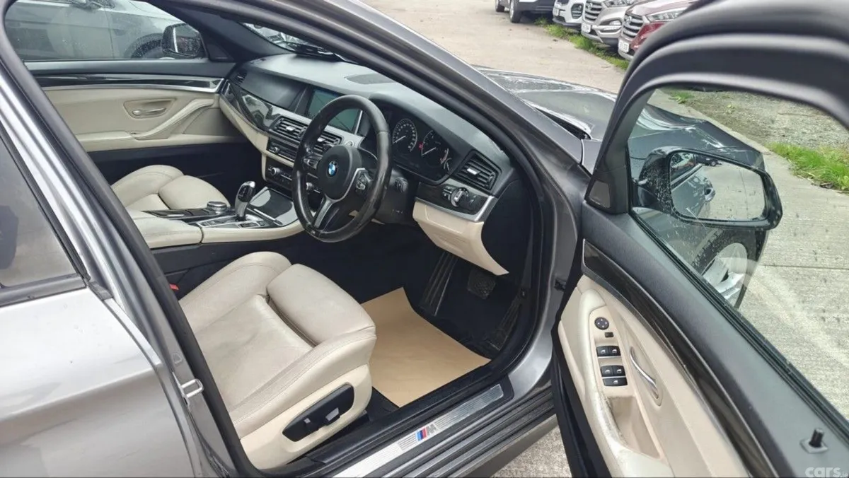 BMW 5-Series Saloon, Diesel, 2015, Grey