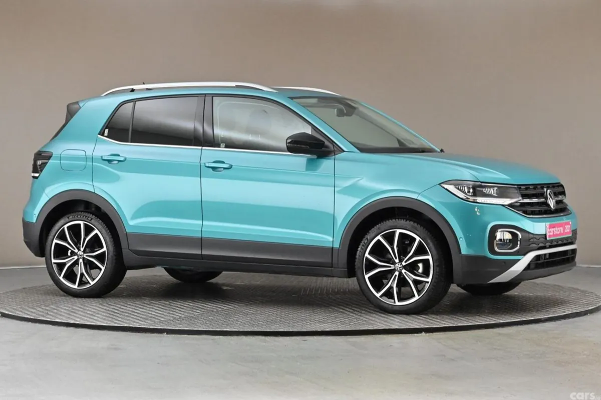 Volkswagen T-Cross SUV, Petrol, 2021, Blue