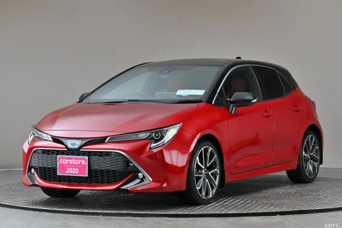 Toyota Corolla Hatchback, Petrol Hybrid, 2020, Red
