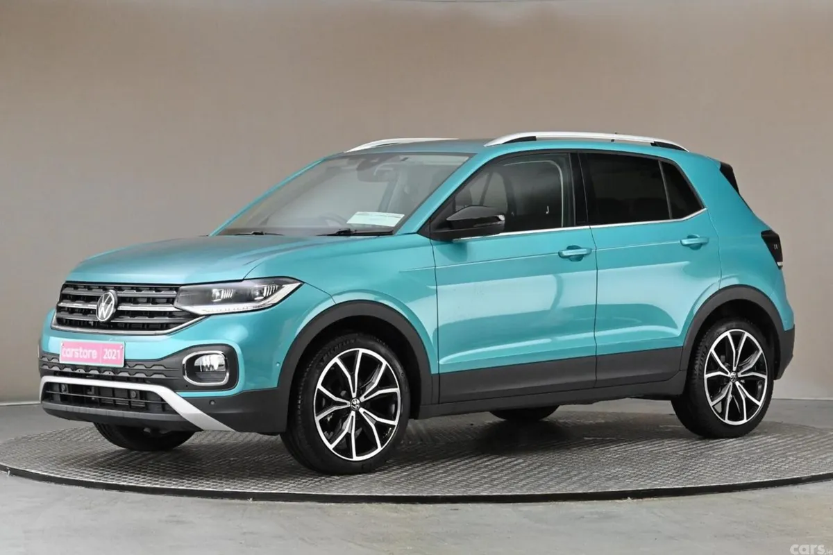 Volkswagen T-Cross SUV, Petrol, 2021, Blue