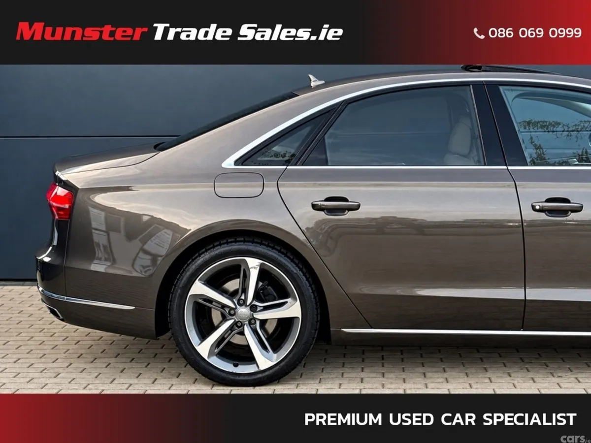 Audi A8 Saloon, Diesel, 2017, Brown
