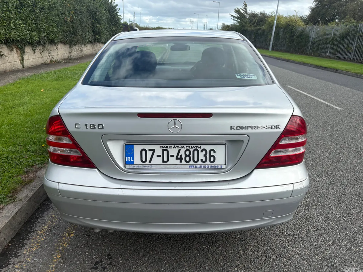 Mercedes-Benz C-Class Saloon, Petrol, 2007, Silver