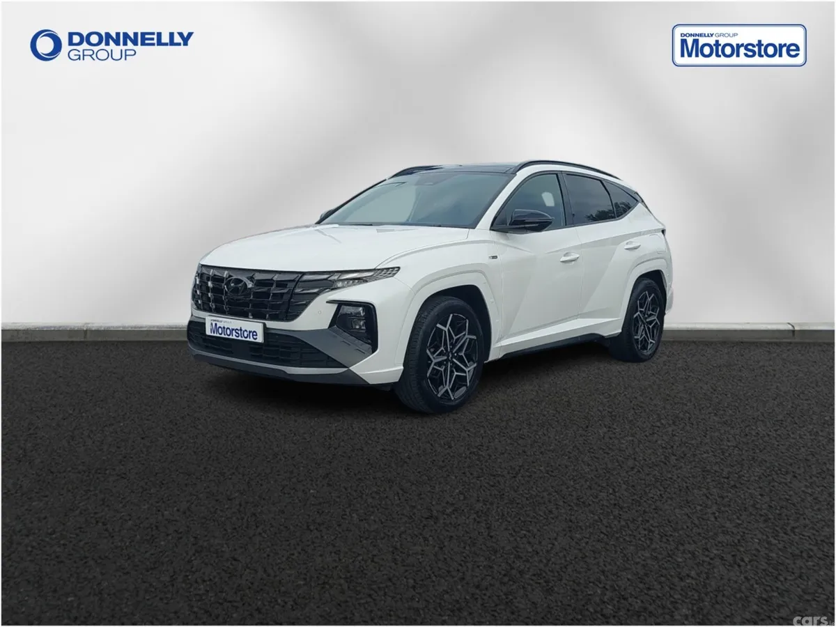 Hyundai Tucson SUV, Petrol Hybrid, 2024, White