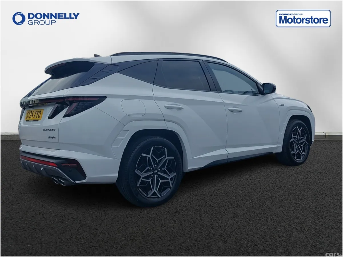 Hyundai Tucson SUV, Petrol Hybrid, 2024, White