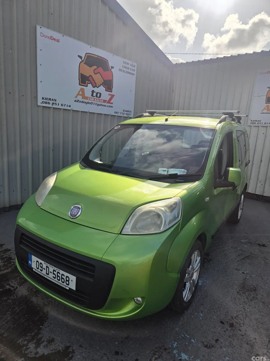 Fiat Qubo MPV, Petrol, 2009, Green