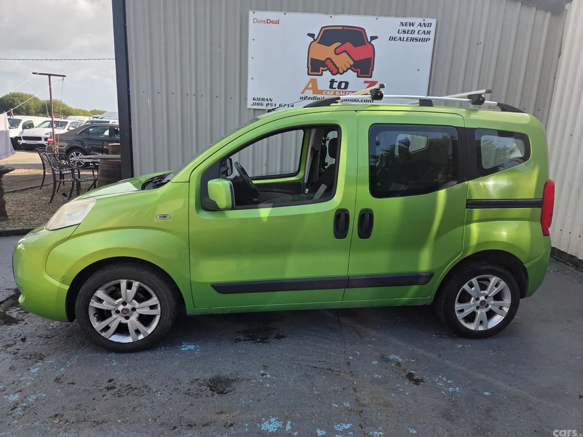Fiat Qubo MPV, Petrol, 2009, Green
