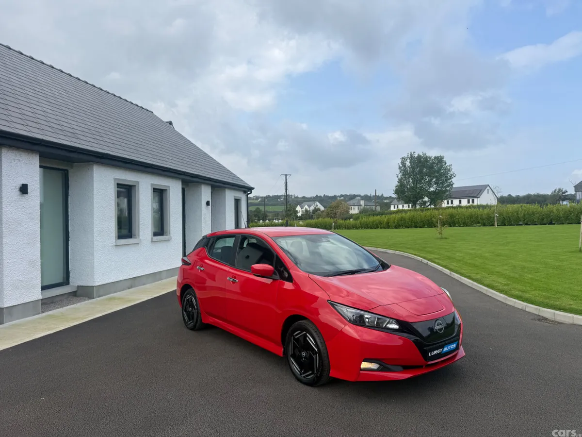 Nissan Leaf Hatchback, Electric, 2022, Red
