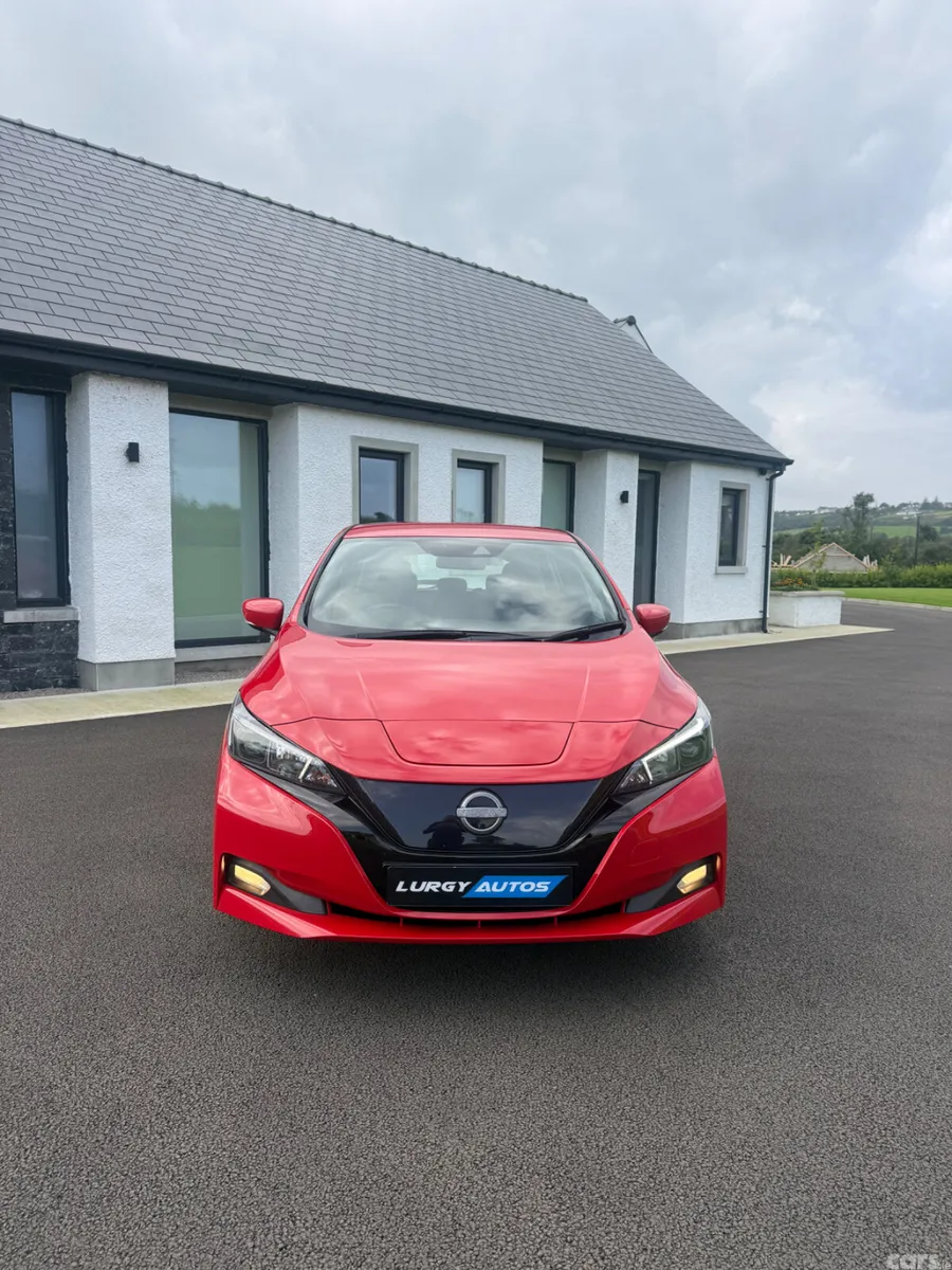 Nissan Leaf Hatchback, Electric, 2022, Red