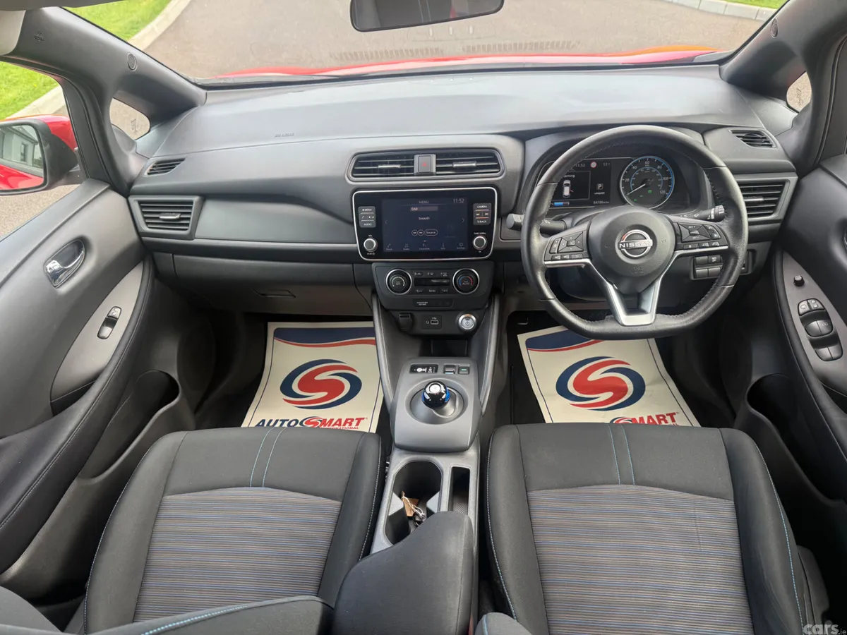 Nissan Leaf Hatchback, Electric, 2022, Red