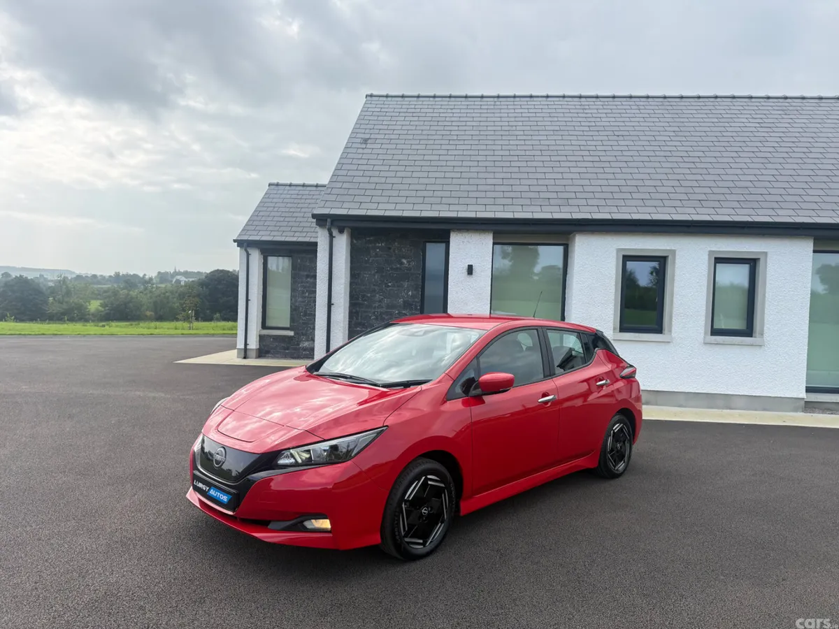 Nissan Leaf Hatchback, Electric, 2022, Red