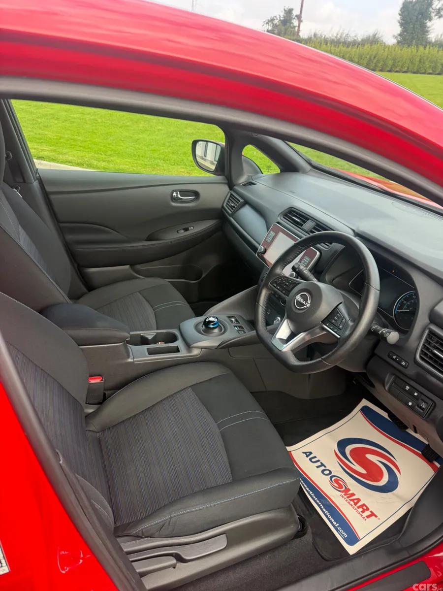 Nissan Leaf Hatchback, Electric, 2022, Red