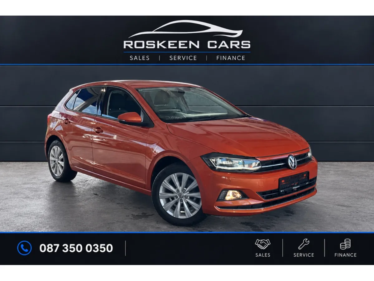 Volkswagen Polo Hatchback, Petrol, 2018, Orange