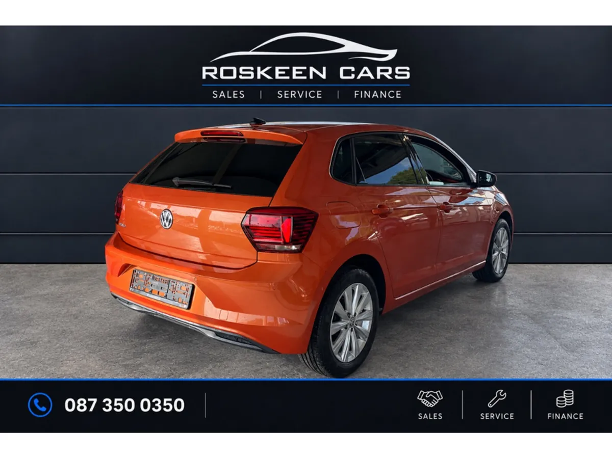 Volkswagen Polo Hatchback, Petrol, 2018, Orange