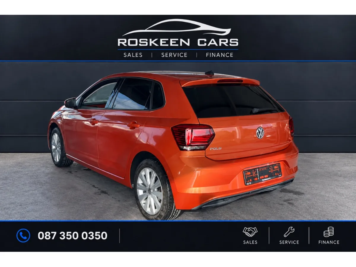 Volkswagen Polo Hatchback, Petrol, 2018, Orange