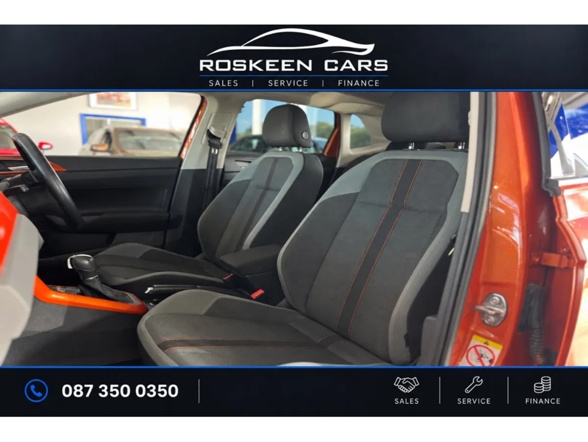 Volkswagen Polo Hatchback, Petrol, 2018, Orange