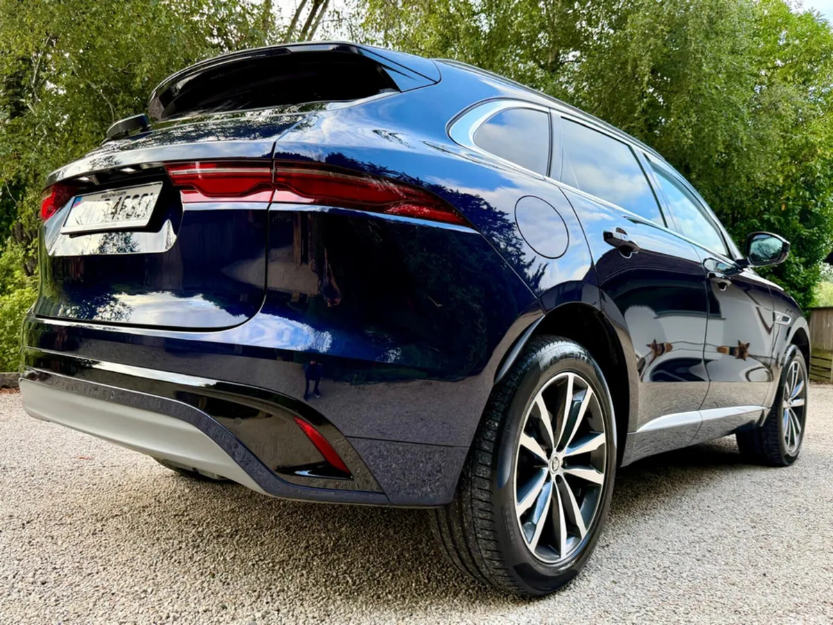 Jaguar F-Pace SUV, Petrol Plug-in Hybrid, 2024, Blue