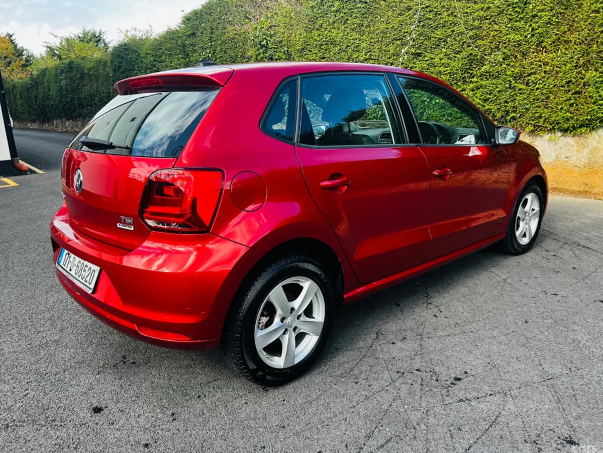 Volkswagen Polo Hatchback, Petrol, 2017, Red