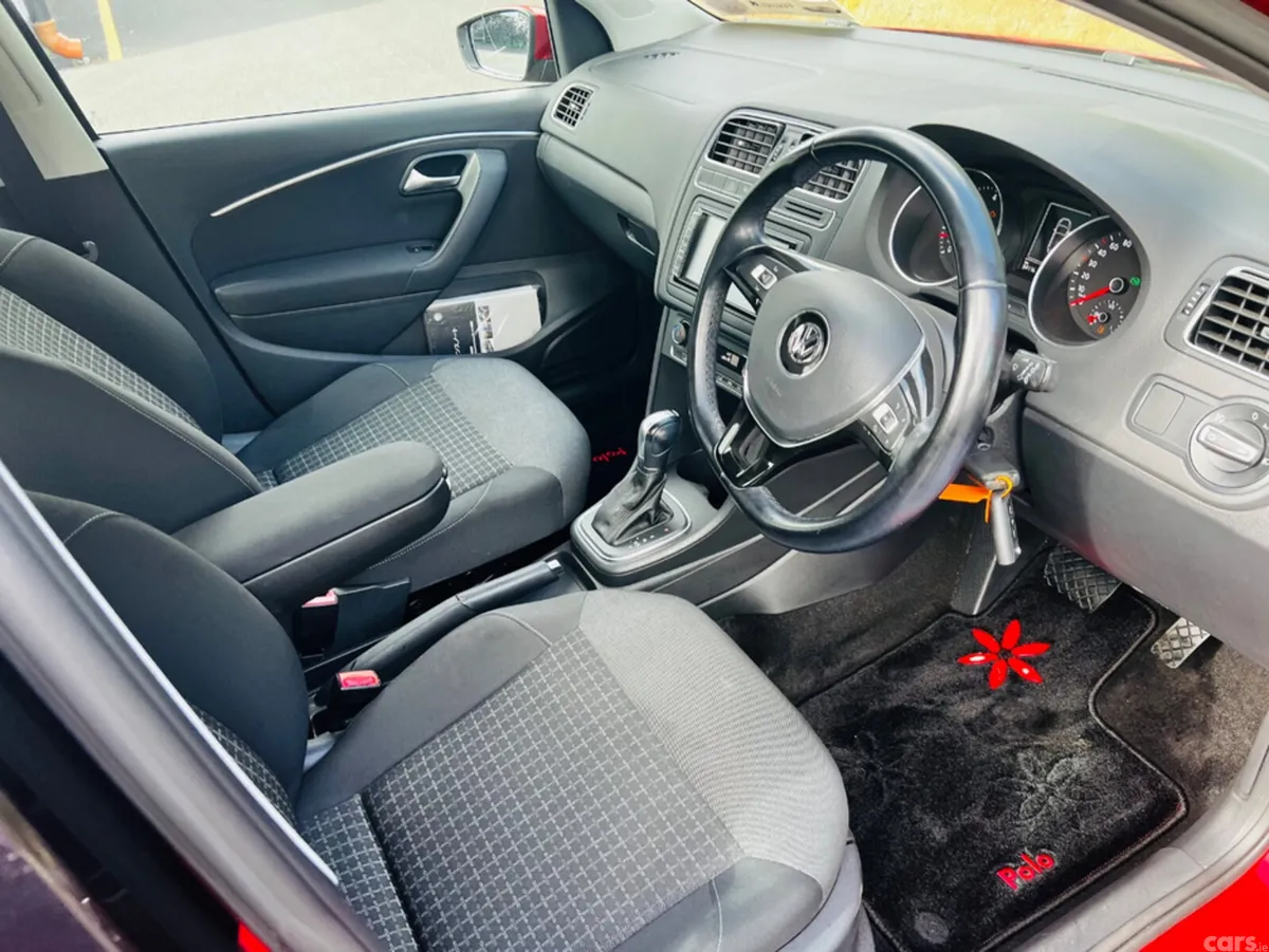 Volkswagen Polo Hatchback, Petrol, 2017, Red