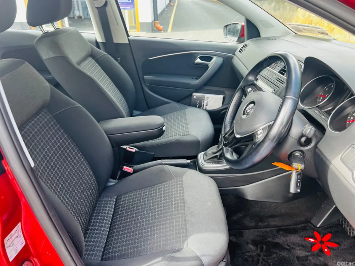 Volkswagen Polo Hatchback, Petrol, 2017, Red
