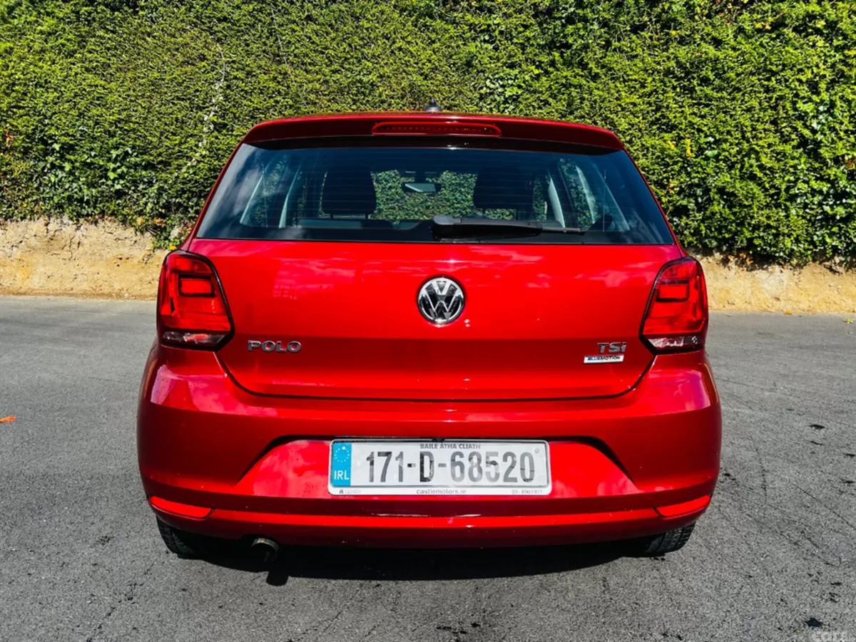 Volkswagen Polo Hatchback, Petrol, 2017, Red