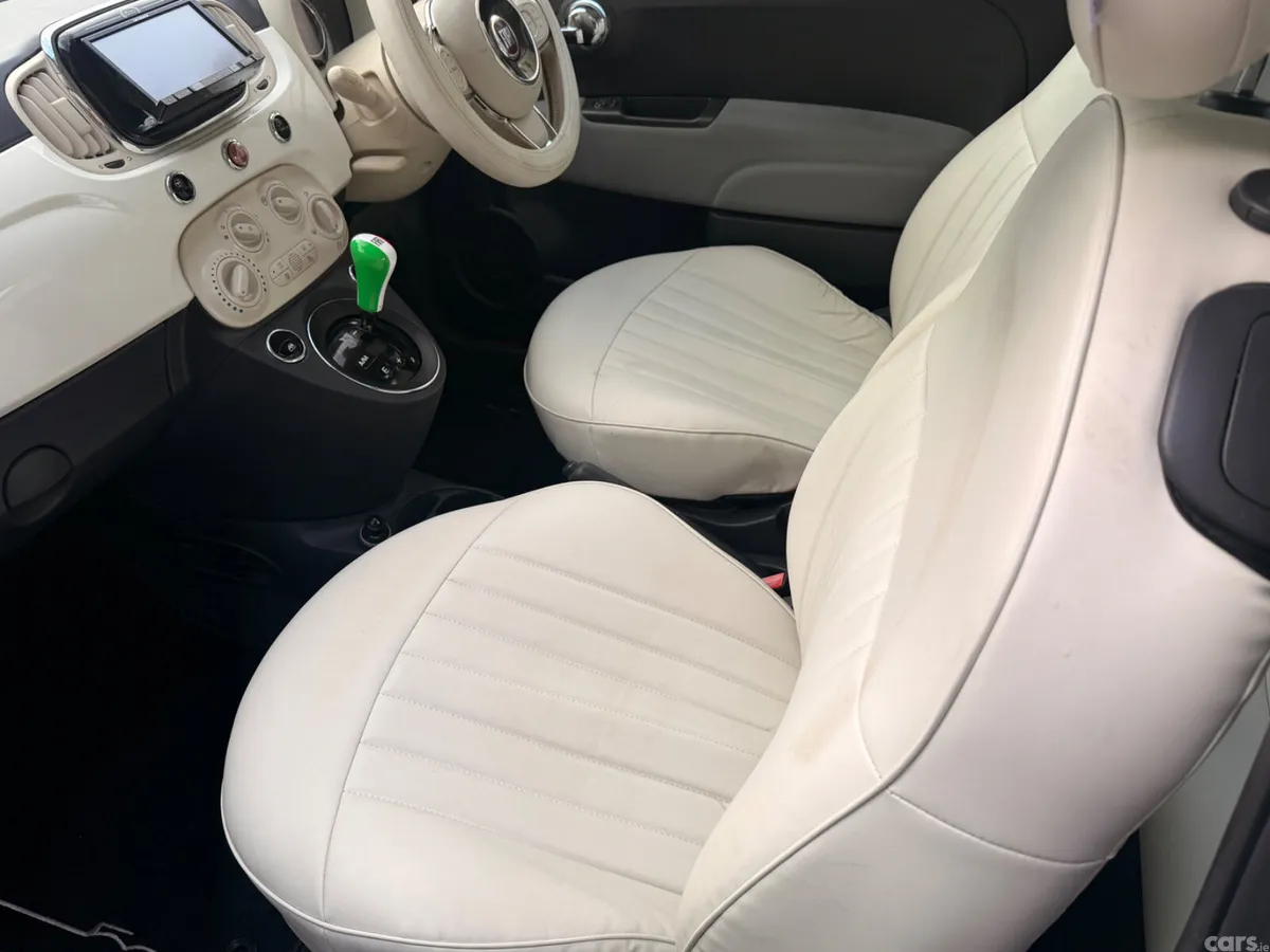 Fiat 500 Hatchback, Petrol, 2017, White