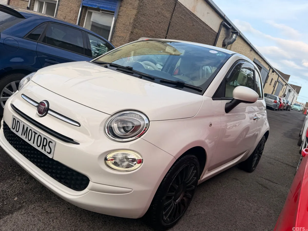 Fiat 500 Hatchback, Petrol, 2017, White