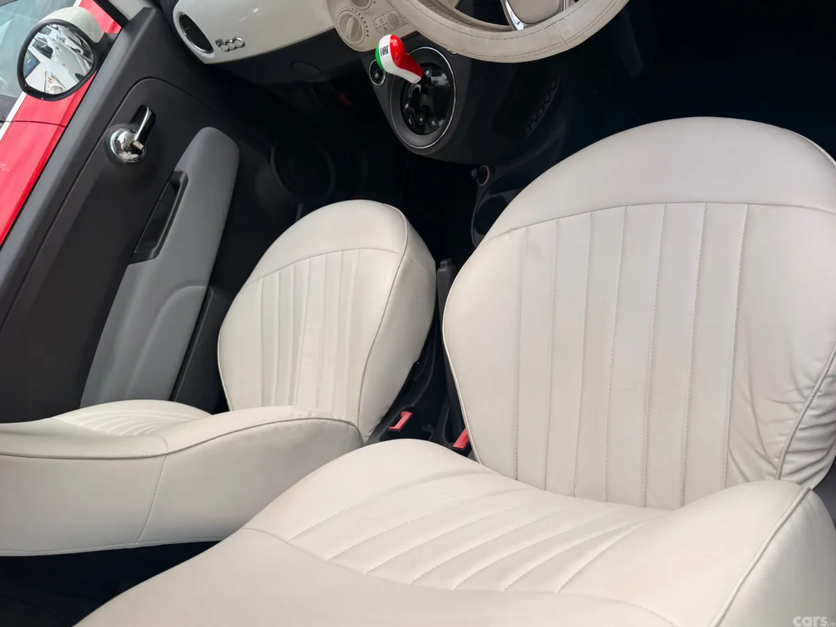Fiat 500 Hatchback, Petrol, 2017, White