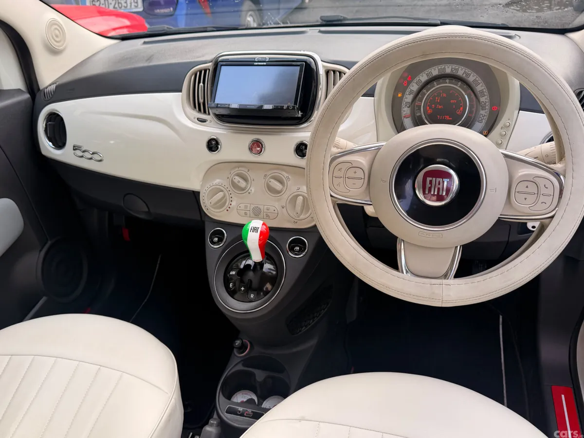 Fiat 500 Hatchback, Petrol, 2017, White
