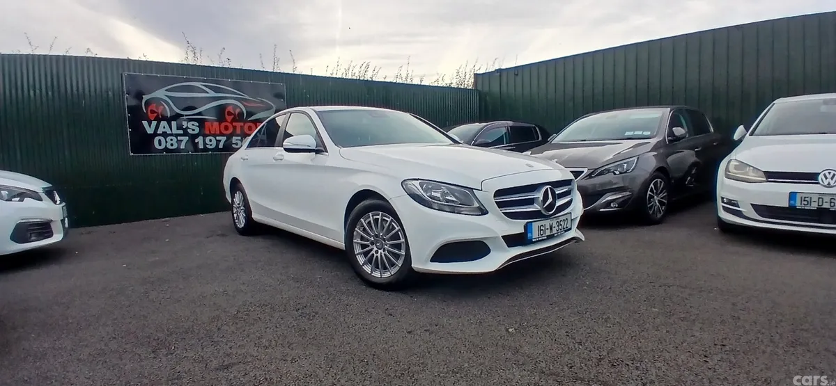 Mercedes-Benz C-Class Saloon, Diesel, 2016, White