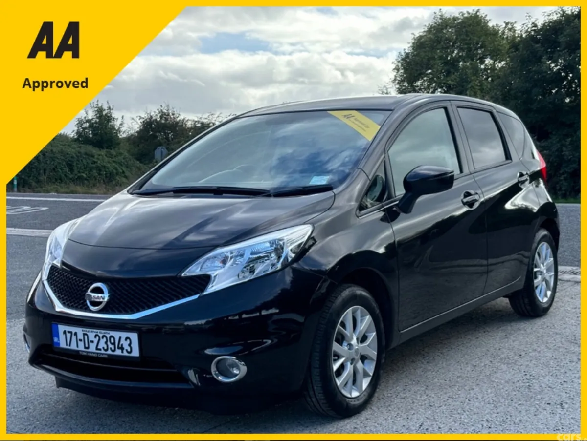 Nissan Note MPV, Petrol, 2017, Black