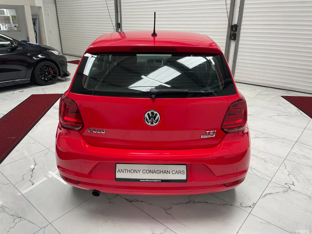 Volkswagen Polo Hatchback, Petrol, 2016, Red
