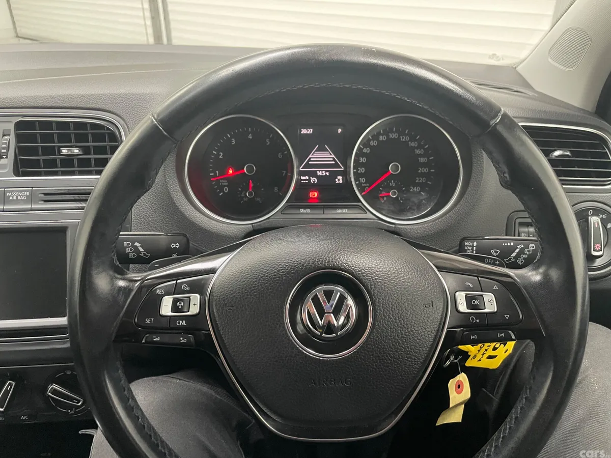 Volkswagen Polo Hatchback, Petrol, 2016, Red