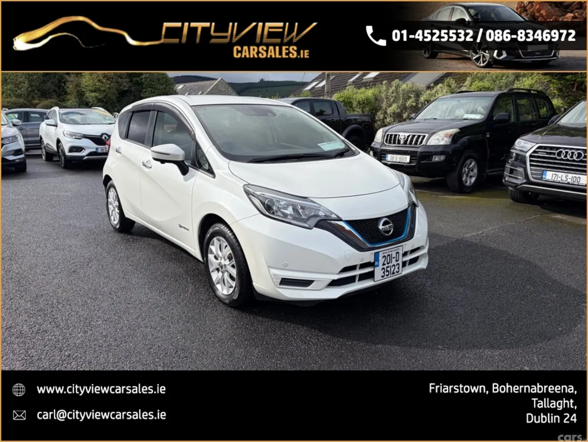 Nissan Note Hatchback, Petrol Hybrid, 2020, White
