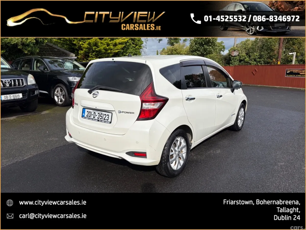 Nissan Note Hatchback, Petrol Hybrid, 2020, White