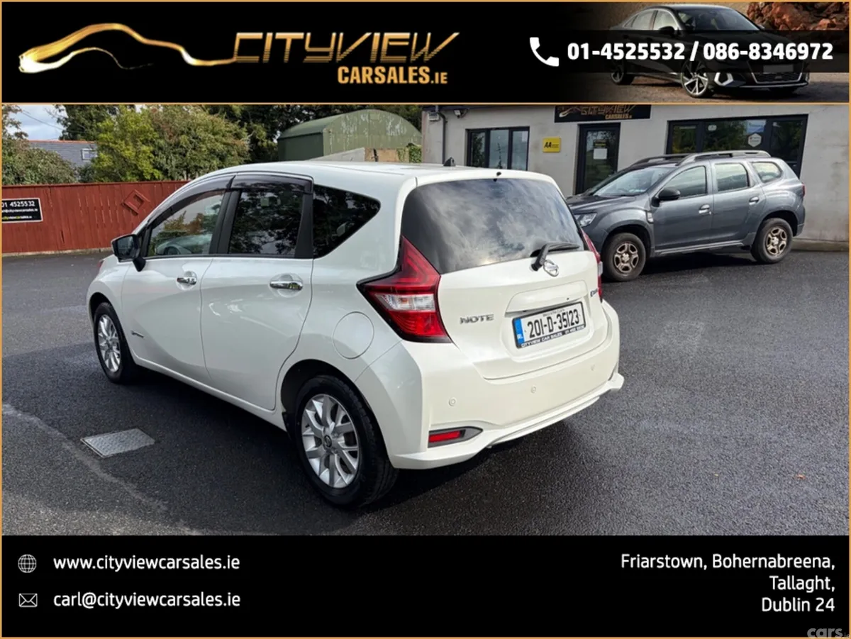 Nissan Note Hatchback, Petrol Hybrid, 2020, White