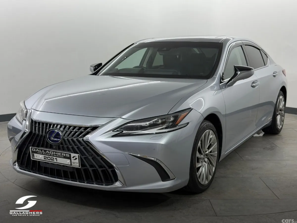 Lexus ES Saloon, Petrol Hybrid, 2021, Silver