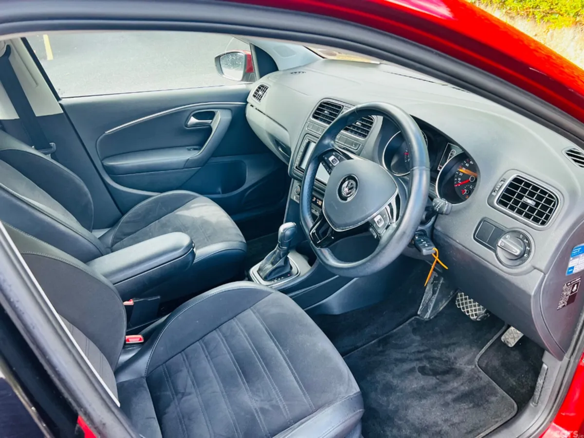 Volkswagen Polo Hatchback, Petrol, 2016, Red