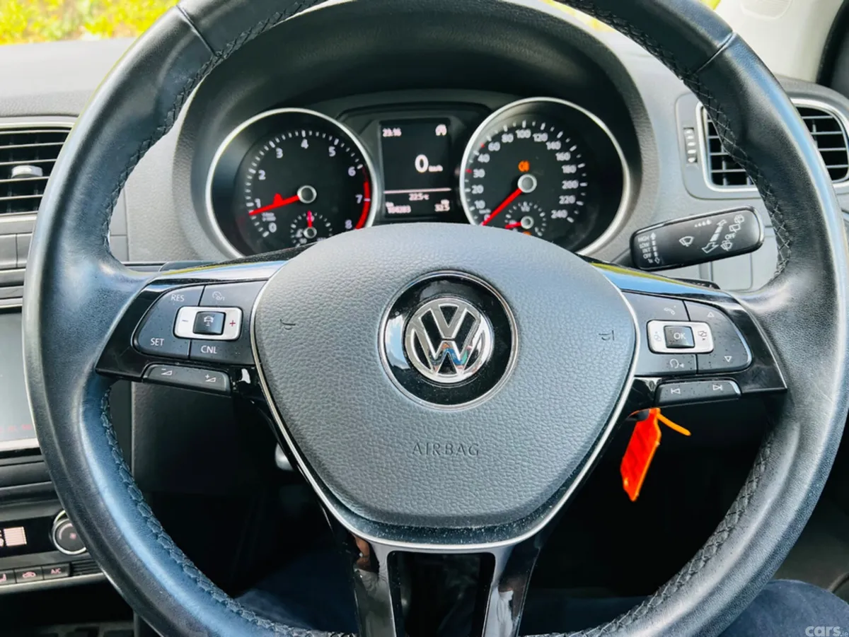 Volkswagen Polo Hatchback, Petrol, 2016, Red