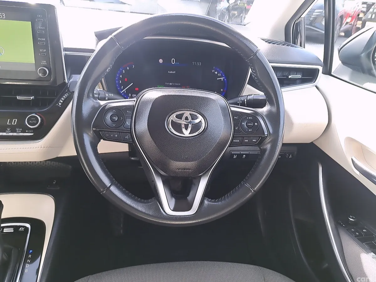 Toyota Corolla Saloon, Petrol Hybrid, 2021, Black
