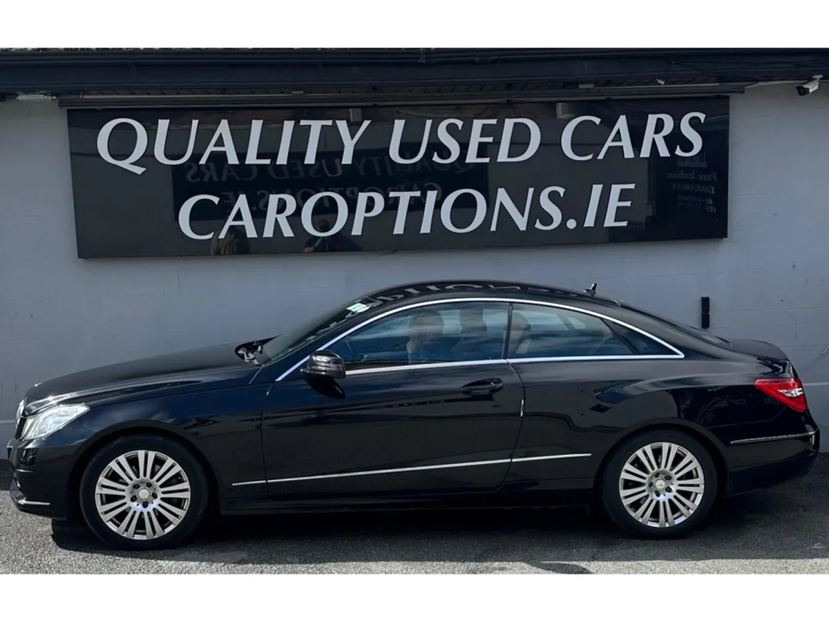 Mercedes-Benz E-Class Coupe, Diesel, 2012, Black