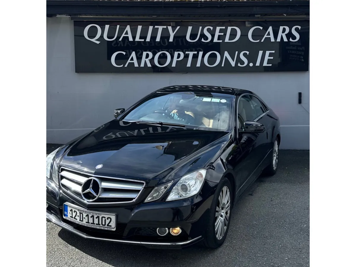 Mercedes-Benz E-Class Coupe, Diesel, 2012, Black