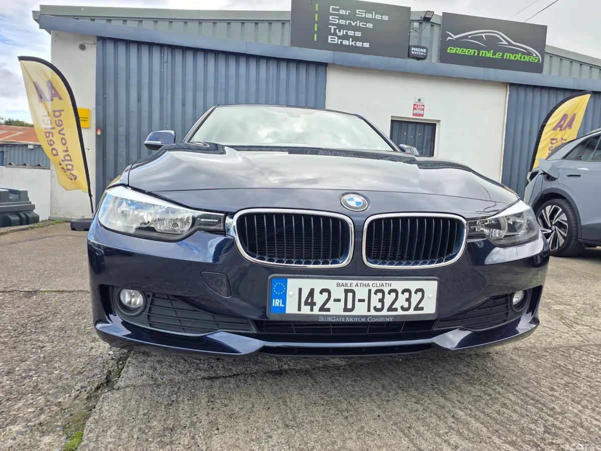 BMW 3-Series Saloon, Diesel, 2014, Blue