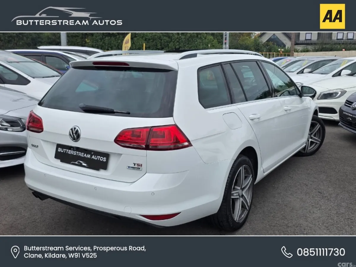 Volkswagen Golf Estate, Petrol, 2014, White