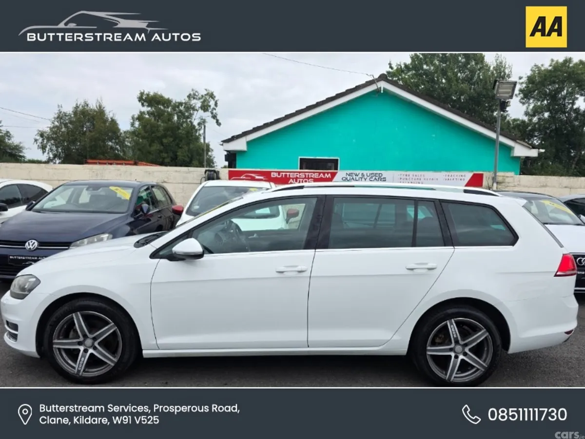 Volkswagen Golf Estate, Petrol, 2014, White