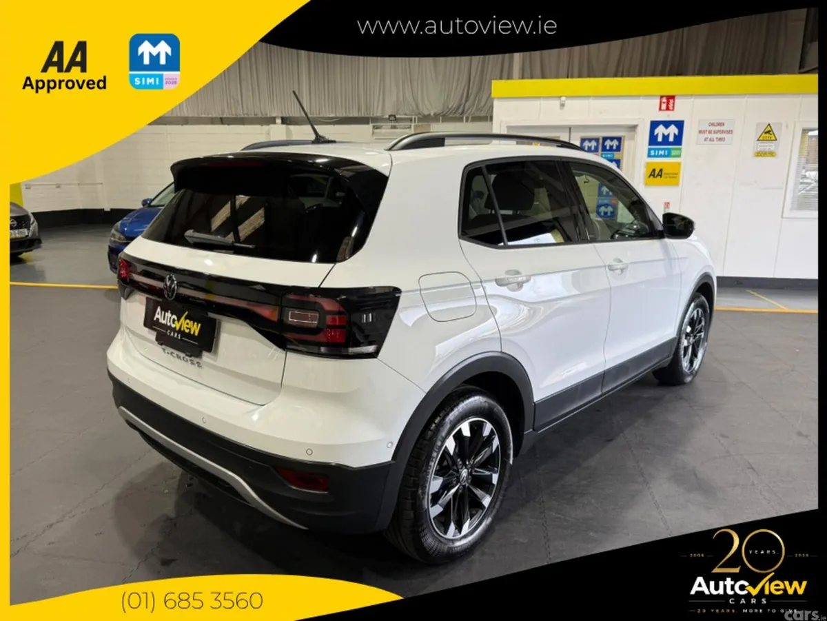 Volkswagen T-Cross SUV, Petrol, 2024, White