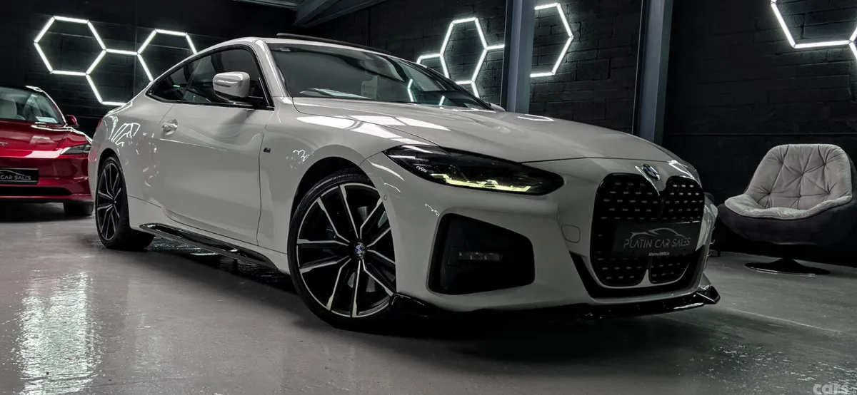 BMW 4-Series Coupe, Diesel, 2021, White