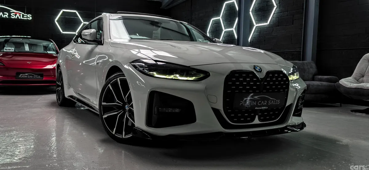 BMW 4-Series Coupe, Diesel, 2021, White